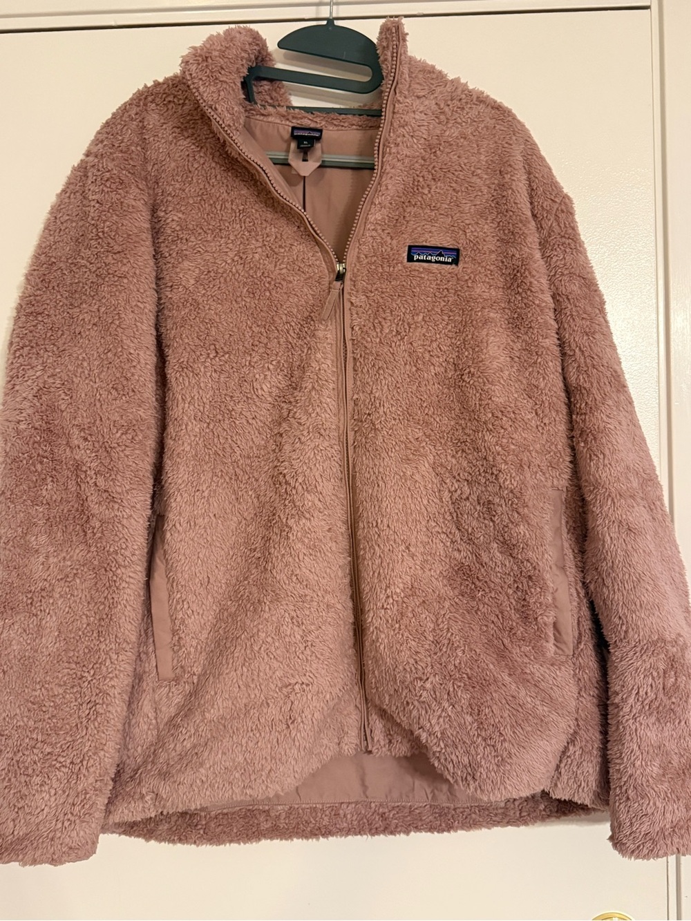 Patagonia Dusty Rose Teddy Fleece Jacket